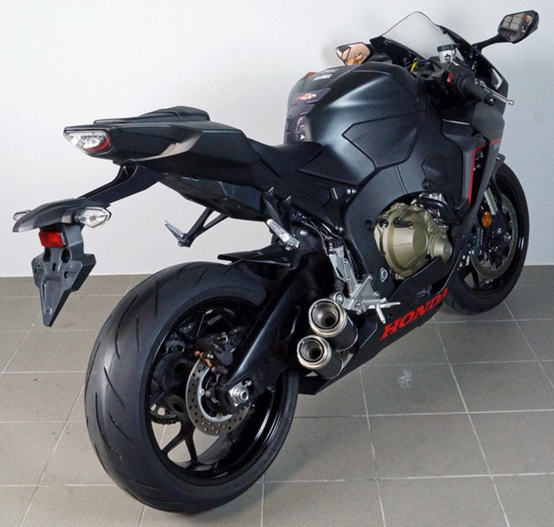 Bodis MGPX2, Slip-On, Stainless Steel Black for HONDA FIREBLADE CBR1000RR (2017-2019) | HCBR1000-031