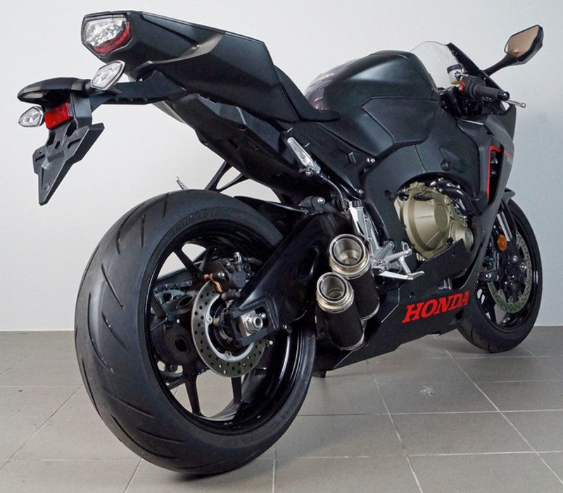 Bodis MGPX2, Slip-On, Stainless Steel Black for HONDA FIREBLADE CBR1000RR (2017-2019) | HCBR1000-031