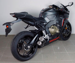 Bodis MGPX2-GE, Slip-On, Stainless Steel Black for HONDA FIREBLADE CBR1000RR (2017-2019) | HCBR1000-032