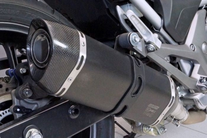 Bodis P-TEC IIN, Slip-On, Stainless Steel Black for HONDA NC750 (2016-2019) | HNC750-001