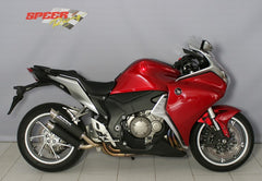 Bodis GPC-X2, Slip-On, Stainless Steel Black for HONDA VFR1200F (2010-2016) | HVFR1200-001