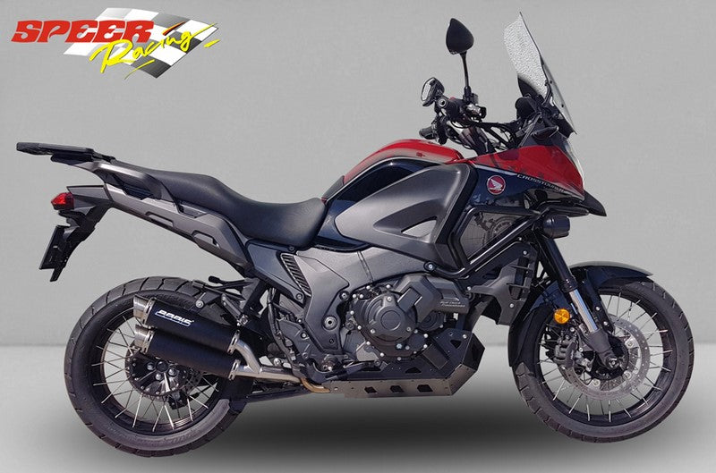 Bodis GPC-X2N, Slip-On, Stainless Steel Black for HONDA VFR1200X Crosstourer (2016-2019) | HVFR1200X-003