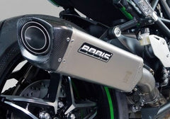 Bodis Exhaust Slip-On V4-M-CA, Full-Titan, Catalyzer : Original, EU Homologated | KN1000SX-003