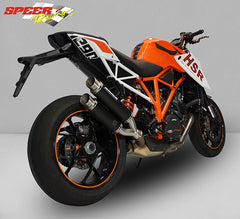 Bodis GPX2-S, Slip-On, Stainless Steel Black for KTM 1290 SUPER DUKE R (2014-2016) | KTSD1290-001