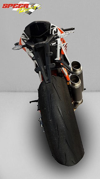 Bodis GPX2-S, Slip-On, Stainless Steel Black for KTM 1290 SUPER DUKE R (2014-2016) | KTSD1290-001