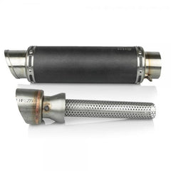 Bodis GP1-RS, Slip-On high, Stainless Steel Black for KTM 1290 SUPER DUKE R (2014-2016) | KTSD1290-003