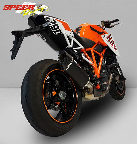 Bodis PENTA-TEC, Slip-On, Stainless Steel Black for KTM 1290 SUPER DUKE R (2014-2016) | KTSD1290-005