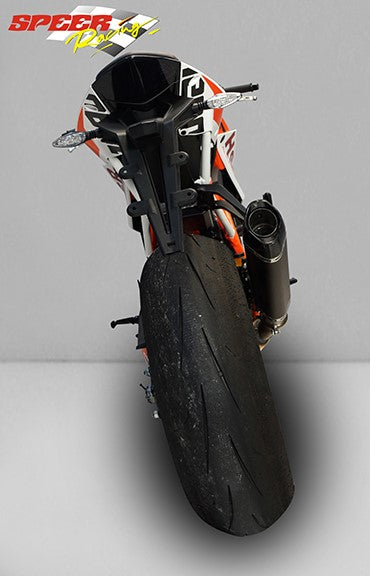 Bodis P-TEC II, Slip-On, Stainless Steel Black for KTM 1290 SUPER DUKE R (2014-2016) | KTSD1290-006