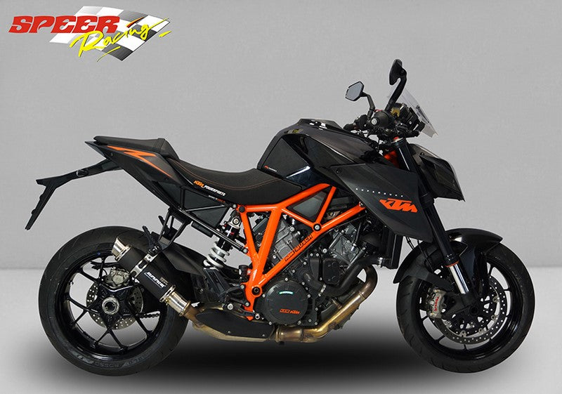 Bodis GP1-RS, Slip-On, Stainless Steel Black for KTM 1290 SUPER DUKE R (2014-2016) | KTSD1290-009