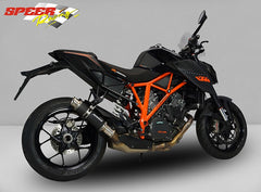 Bodis GP1-RS, Slip-On, Stainless Steel Black for KTM 1290 SUPER DUKE R (2014-2016) | KTSD1290-009