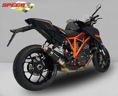 Bodis GP1-RS, Slip-On, Stainless Steel Black for KTM 1290 SUPER DUKE R (2014-2016) | KTSD1290-009