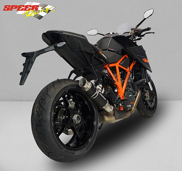Bodis GP1-RS, Slip-On, Stainless Steel Black for KTM 1290 SUPER DUKE R (2014-2016) | KTSD1290-009