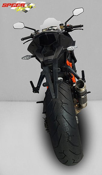 Bodis GP1-RS, Slip-On, Stainless Steel Black for KTM 1290 SUPER DUKE R (2014-2016) | KTSD1290-009