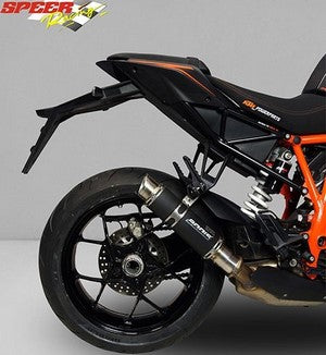 Bodis GP1-RS, Slip-On, Stainless Steel Black for KTM 1290 SUPER DUKE R (2014-2016) | KTSD1290-009