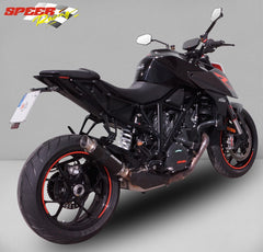 Bodis GP1-RSN, Slip-On-Set short, Stainless Steel Black for KTM 1290 SUPER DUKE R (2017-2019) | KTSD1290-018
