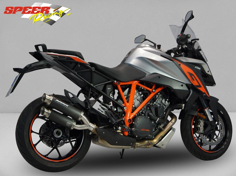 Bodis GPX2, Slip-On, Stainless Steel Black for KTM 1290 SUPER DUKE GT (2016-2019) | KTSD1290-022