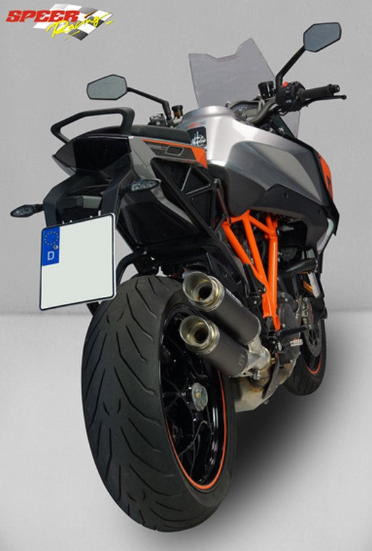 Bodis GPX2, Slip-On, Stainless Steel Black for KTM 1290 SUPER DUKE GT (2016-2019) | KTSD1290-022