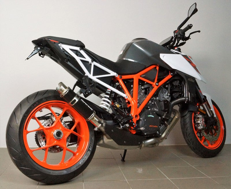 Bodis GP1-RSN, Slip-On, Stainless Steel Black for KTM 1290 SUPER DUKE R (2017-2019) | KTSD1290-028