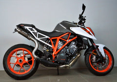 Bodis GP1-RSN, Slip-On high, Stainless Steel Black for KTM 1290 SUPER DUKE R (2017-2019) | KTSD1290-030