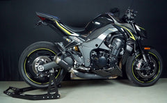 Bodis GPC-RS II, Slip-On-set 4-2, Stainless Steel Black for KAWASAKI Z1000 / Z1000R / Z1000SX (2017-2019) | KZ1000-013