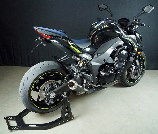 Bodis GPC-RS II, Slip-On-set 4-2, Stainless Steel Black for KAWASAKI Z1000 / Z1000R / Z1000SX (2017-2019) | KZ1000-013