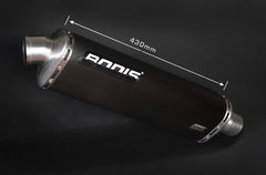 Bodis THREE-TEC, Slip-On, Stainless Steel Black for KAWASAKI Z750/Z750R (2007-2012) | KZ750-017