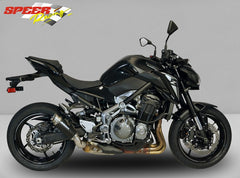 Bodis GPC-RS II, Slip-On, Stainless Steel Black for KAWASAKI Z900 (2017-2019) | KZ900-001