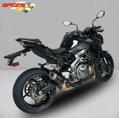 Bodis GPC-RS II, Slip-On, Stainless Steel Black for KAWASAKI Z900 (2017-2019) | KZ900-001