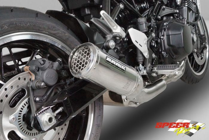 Bodis Exhaust Slip-On MGP-N-GEX, Stainless Steel, Catalyzer : Original, EU Homologated | KZ900RS-006