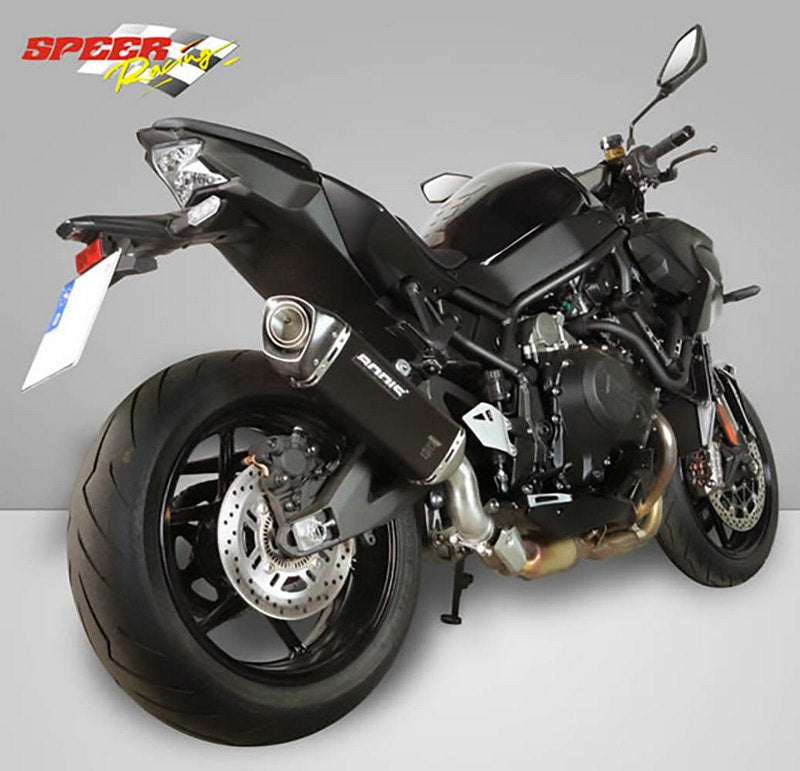 V4-M-CA, Slip-On, Stainless Steel Black