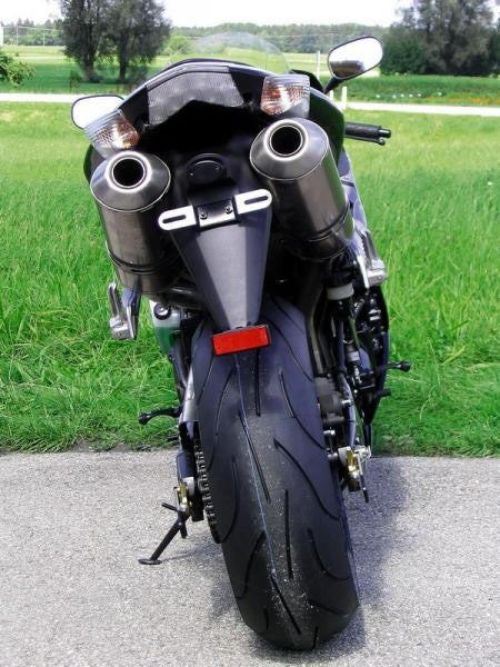 Bodis OVAL Q2, Slip-On-set 4-2 with Y-pipe, Titan for KAWASAKI NINJA ZX-10R/RR (2006-2007) | KZX10R-024