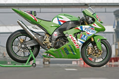 Bodis GP1 Racing, CPL-System 4-1, Stainless Steel/Full-Titan for KAWASAKI NINJA ZX-10R/RR (2004-2005) | KZX10R-035