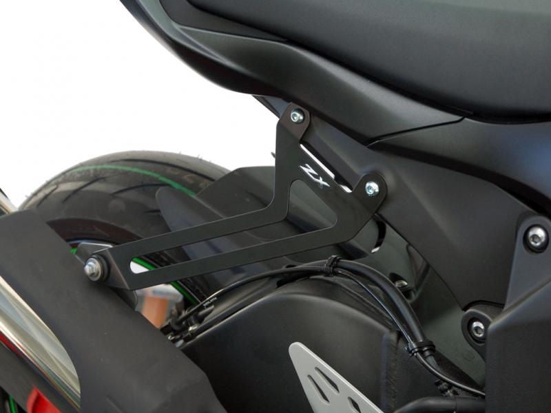 Bodis Exhaust bracket, Stainless Steel Black Powder-Coated | KZX10R-046