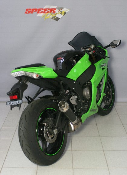 Bodis GPC-1, Slip-On, Stainless Steel Black for KAWASAKI NINJA ZX-10R/RR (2011-2015) | KZX10R-053