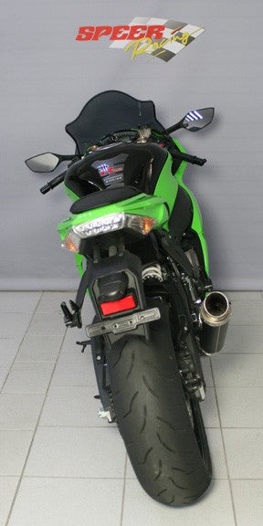 Bodis GPC-1, Slip-On, Stainless Steel Black for KAWASAKI NINJA ZX-10R/RR (2011-2015) | KZX10R-053
