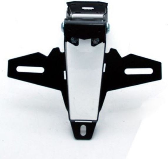 Bodis Exhaust License plate bracket, Stainless Steel Black Powder-Coated | KZX10R-056