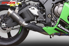 Bodis Replacement-pipe for pre-silencer, Stainless Steel for KAWASAKI NINJA ZX-10R/RR (2016-2018) | KZX10R-072