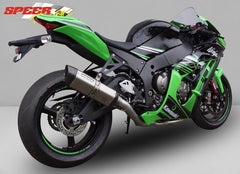 Bodis P-TEC II, CPL-System 4-1 high, Stainless Steel/Full-Titan for KAWASAKI NINJA ZX-10R/RR (2016-2018) | KZX10R-077
