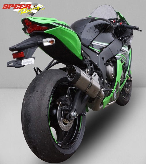 Bodis P-TEC II, CPL-System 4-1 high, Stainless Steel/Full-Titan for KAWASAKI NINJA ZX-10R/RR (2016-2018) | KZX10R-077