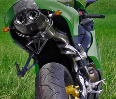 Bodis OVAL Q1, Slip-On, Titan for KAWASAKI NINJA ZX-6R (2005-2006) | KZX6R-012