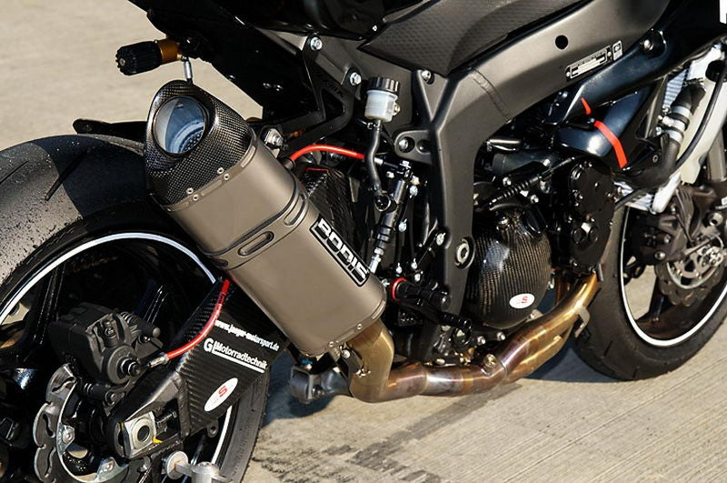 Bodis THREE-TEC-C, CPL-System 4-1 high, Full-Titan for KAWASAKI NINJA ZX-6R (2009-2012) | KZX6R-027