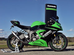 Bodis GP1, Slip-On, Stainless Steel/Full-Titan for KAWASAKI NINJA ZX-6R (2013-2016) | KZX6R-038
