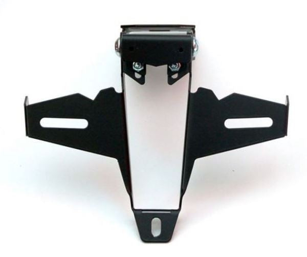 Bodis Exhaust License plate bracket, Stainless Steel Black Powder-Coated | KZX6R-039