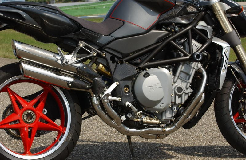 Bodis Catalyzer replacement pipe, Stainless Steel for MV AGUSTA Brutale (2002-2006) | MBRUTALE-002