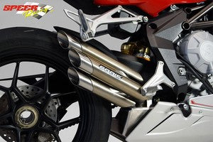 Bodis TRIOBOLICO, Slip-On, Titan for MV AGUSTA F3/BRUTALE/RIVALE/STRADALE/RR 675/800 (2012-2016) | MF3-001