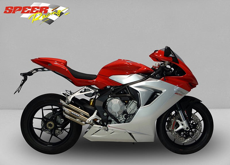 Bodis Replacement-pipe for pre-silencer TRIOBOLICO, Stainless Steel for MV AGUSTA F3/BRUTALE/RIVALE/STRADALE/RR 675/800 (2012-2016) | MF3-002