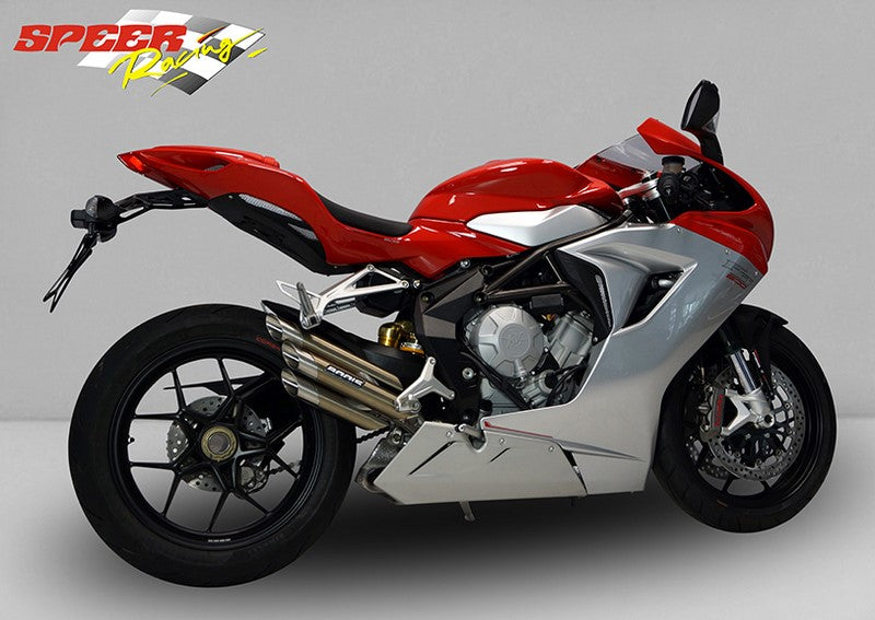 Bodis Replacement-pipe for pre-silencer TRIOBOLICO, Stainless Steel for MV AGUSTA F3/BRUTALE/RIVALE/STRADALE/RR 675/800 (2012-2016) | MF3-002