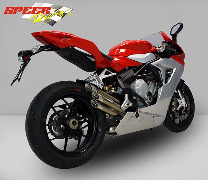 Bodis Replacement-pipe for pre-silencer TRIOBOLICO, Stainless Steel for MV AGUSTA F3/BRUTALE/RIVALE/STRADALE/RR 675/800 (2012-2016) | MF3-002