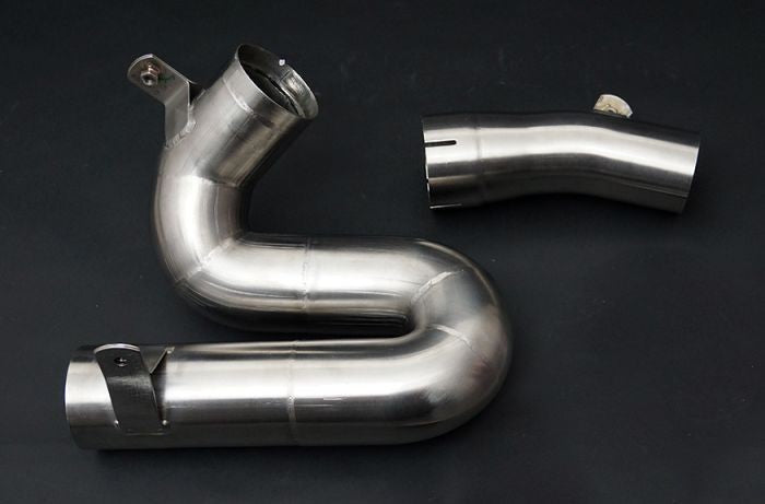 Bodis Replacement-pipe for pre-silencer TRIOBOLICO, Stainless Steel for MV AGUSTA F3/BRUTALE/RIVALE/STRADALE/RR 675/800 (2012-2016) | MF3-002
