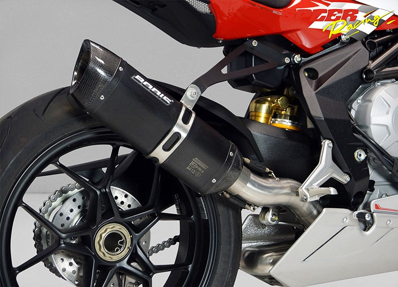 Bodis Replacement-pipe for pre-silencer 60ST, Stainless Steel for MV AGUSTA F3/BRUTALE/RIVALE/STRADALE/RR 675/800 (2012-2016) | MF3-004